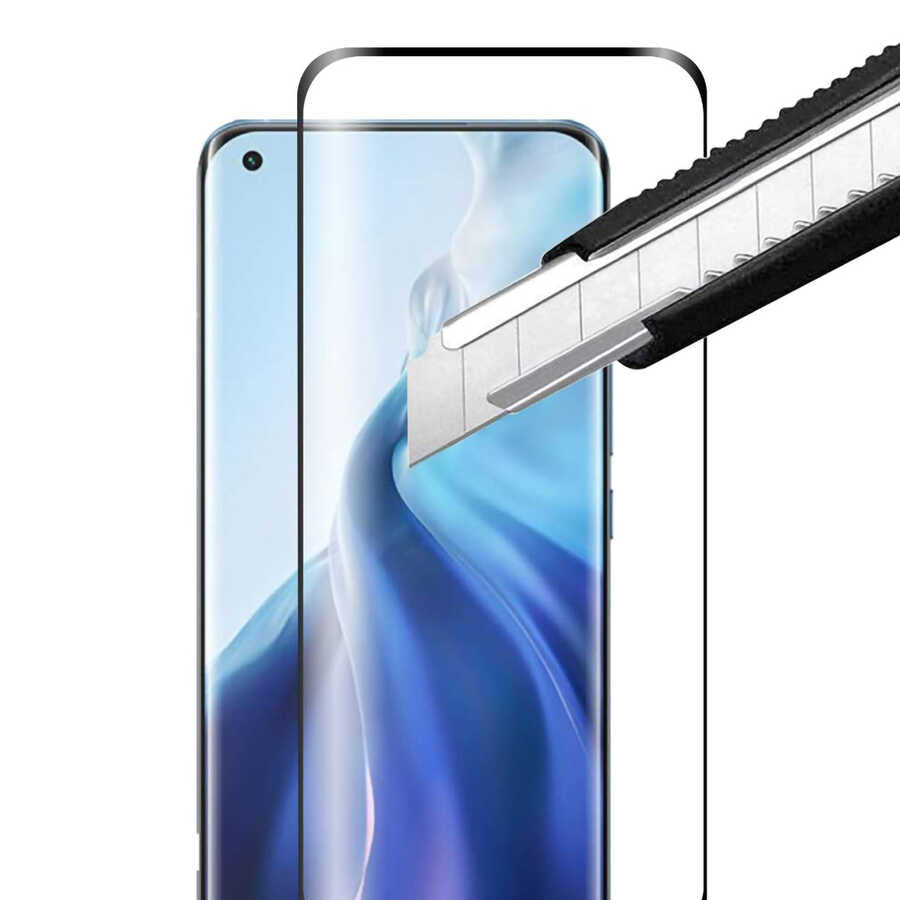 Xiaomi Mi 11 Lite Davin Seramik Ekran Koruyucu Siyah