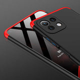 Xiaomi Mi 11 Lite Kılıf Zore Ays Kapak Siyah-Gri
