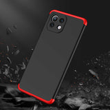 Xiaomi Mi 11 Lite Kılıf Zore Ays Kapak Siyah-Gri