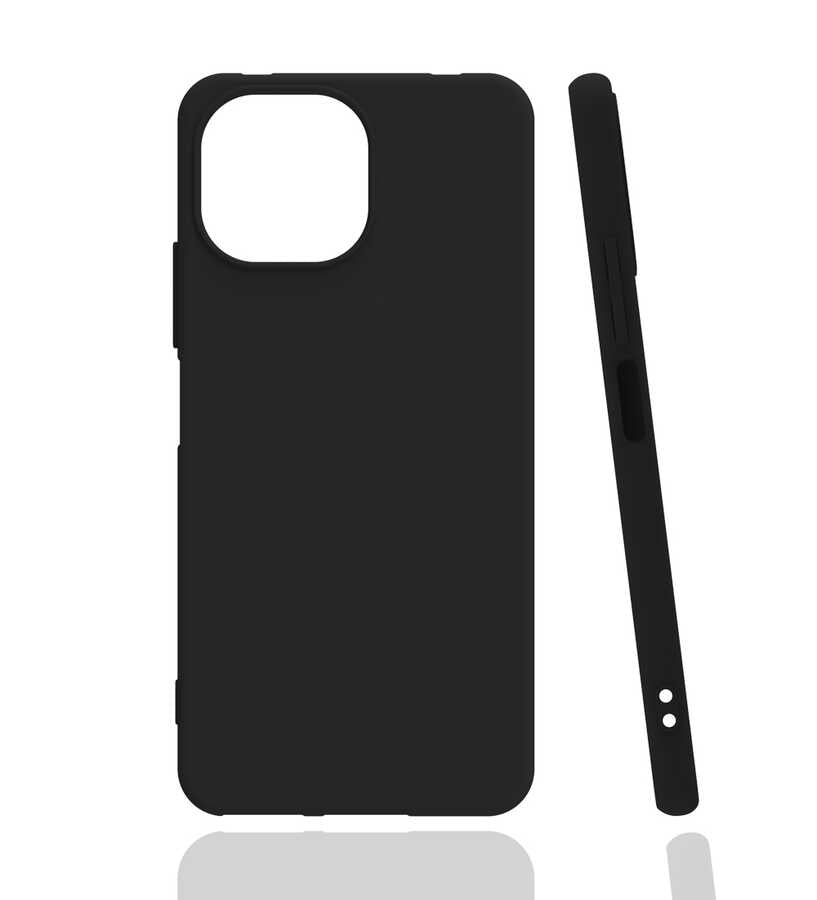 Xiaomi Mi 11 Lite Kılıf Zore Biye Silikon Siyah