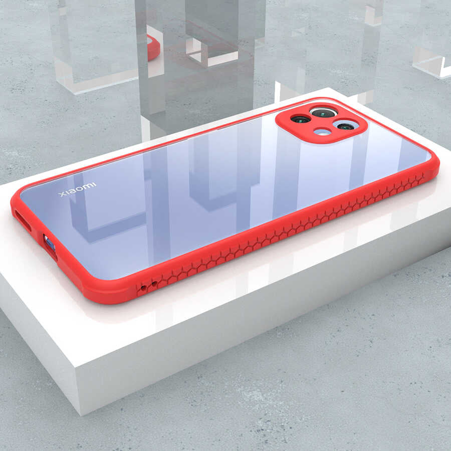 Xiaomi Mi 11 Lite Kılıf Zore Kaff Kapak Koyu Yeşil