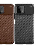 Xiaomi Mi 11 Lite Kılıf Zore Negro Silikon Kapak Siyah