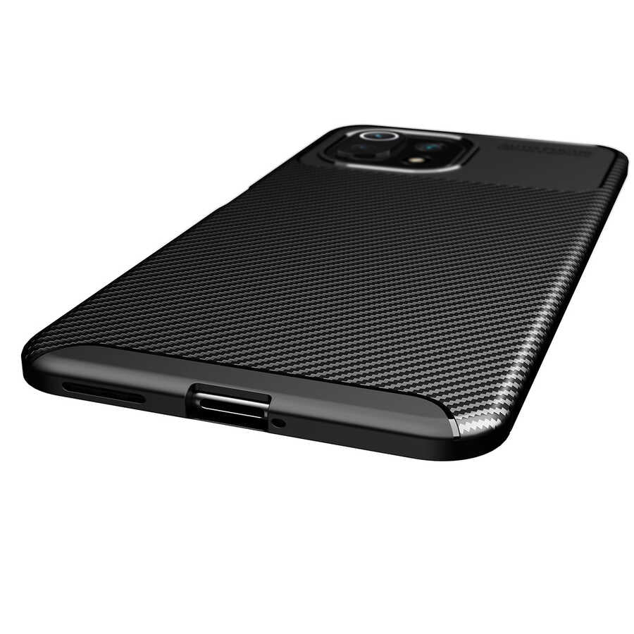 Xiaomi Mi 11 Lite Kılıf Zore Negro Silikon Kapak Lacivert
