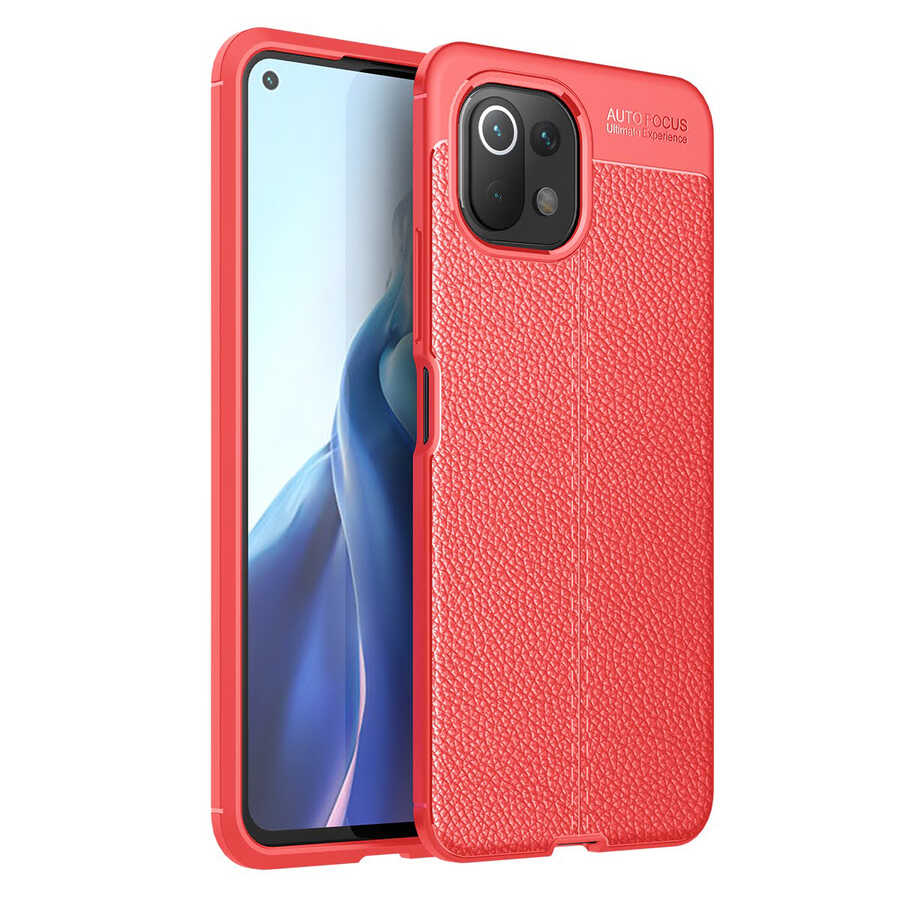 Xiaomi Mi 11 Lite Kılıf Zore Niss Silikon Kapak Siyah