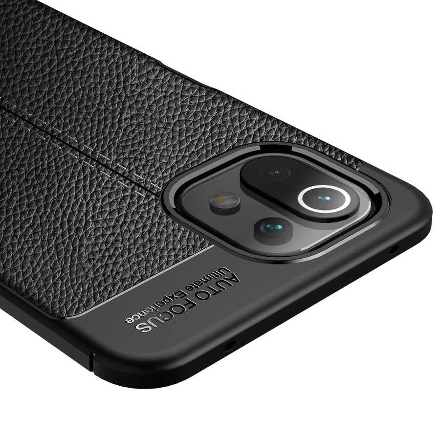 Xiaomi Mi 11 Lite Kılıf Zore Niss Silikon Kapak Lacivert