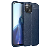 Xiaomi Mi 11 Lite Kılıf Zore Niss Silikon Kapak Lacivert