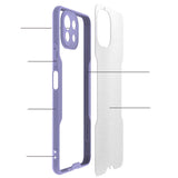 Xiaomi Mi 11 Lite Kılıf Zore Parfe Kapak Pembe