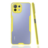 Xiaomi Mi 11 Lite Kılıf Zore Parfe Kapak Sarı