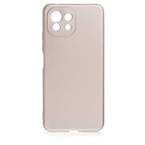 Xiaomi Mi 11 Lite Kılıf Zore Premier Silikon Kapak Gold