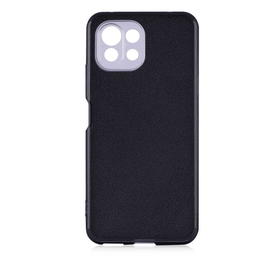 Xiaomi Mi 11 Lite Kılıf Zore Shining Silikon Siyah