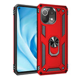 Xiaomi Mi 11 Lite Kılıf Zore Vega Kapak Siyah
