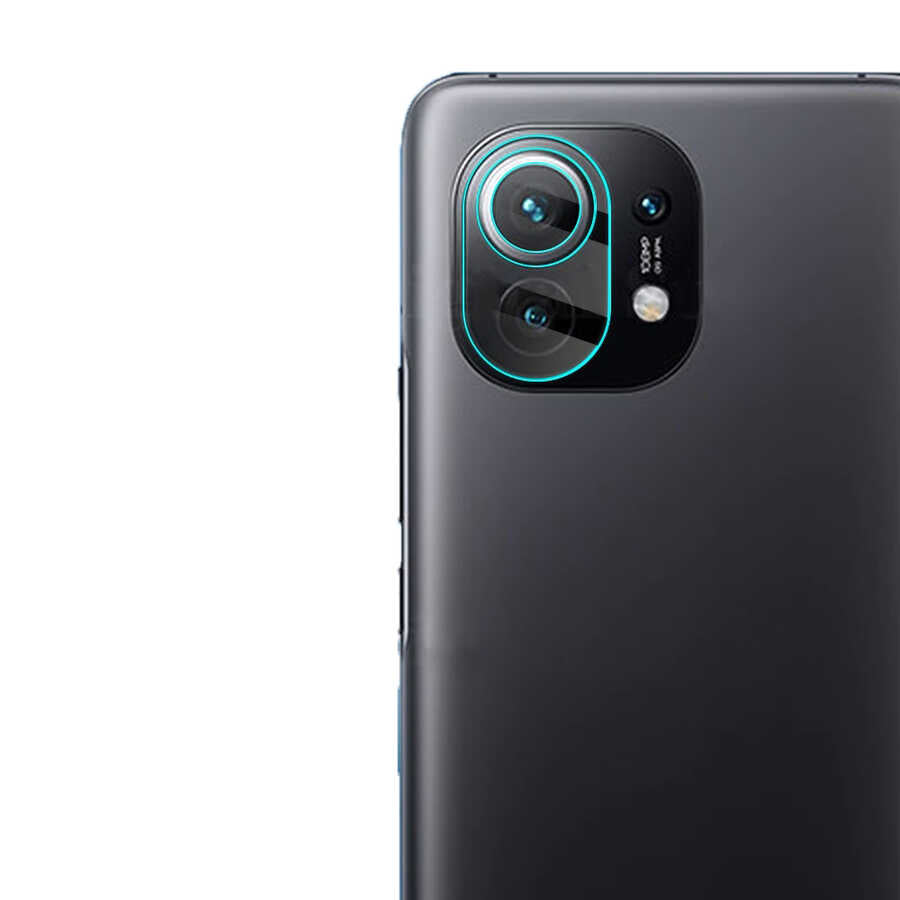 Xiaomi Mi 11 Lite Zore Nano Kamera Koruyucu Renksiz