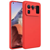 Xiaomi Mi 11 Ultra Kılıf Zore Mara Lansman Kapak Kırmızı