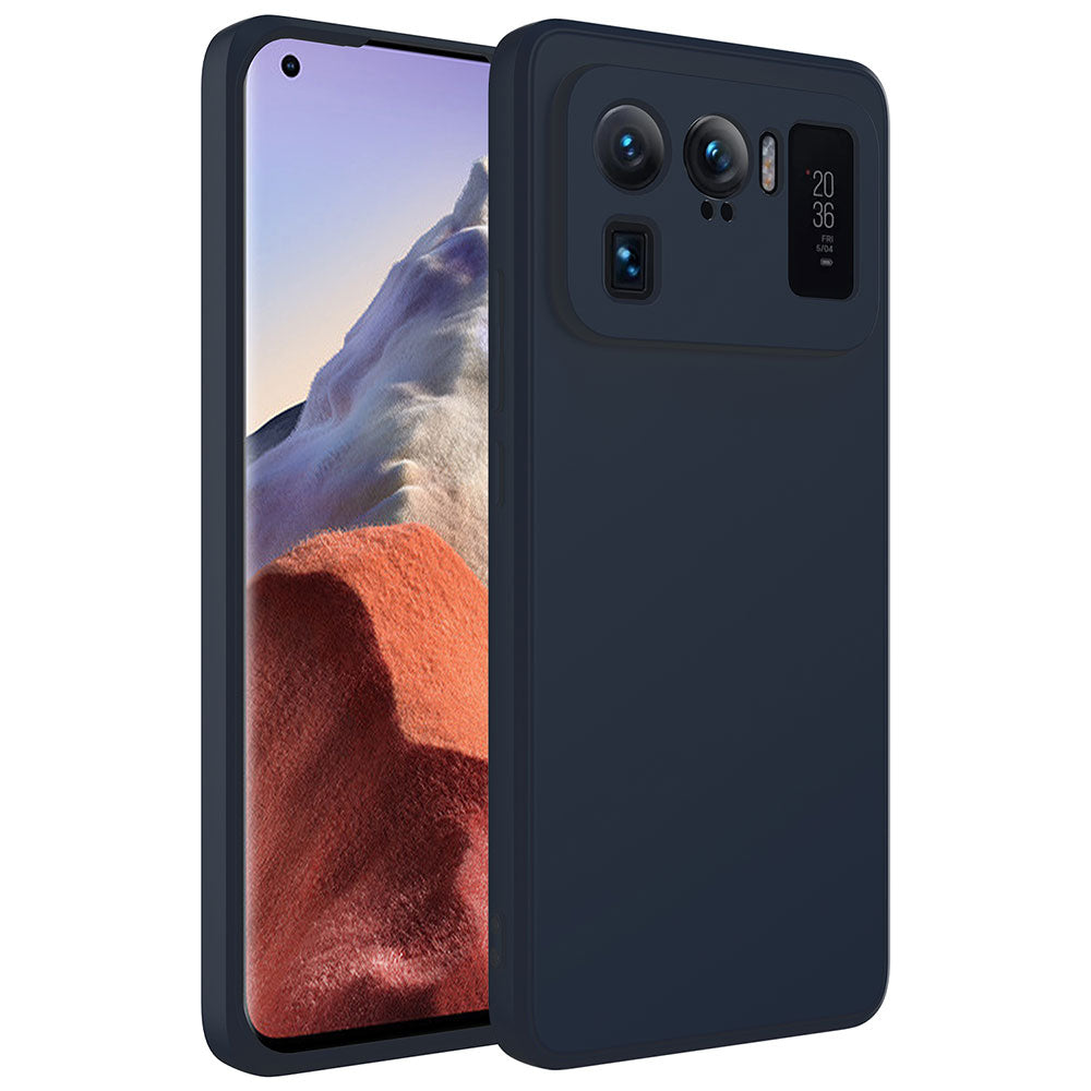 Xiaomi Mi 11 Ultra Kılıf Zore Mara Lansman Kapak Lacivert