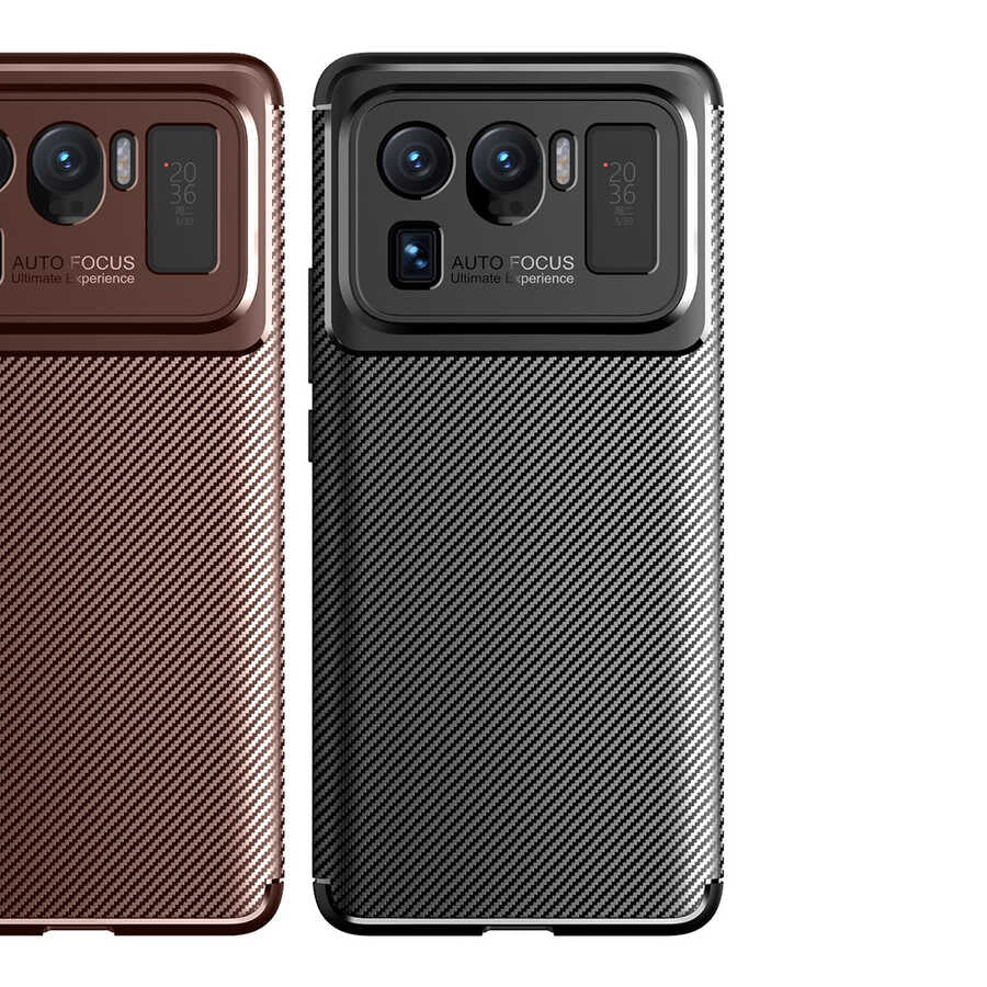 Xiaomi Mi 11 Ultra Kılıf Zore Negro Silikon Kapak Lacivert