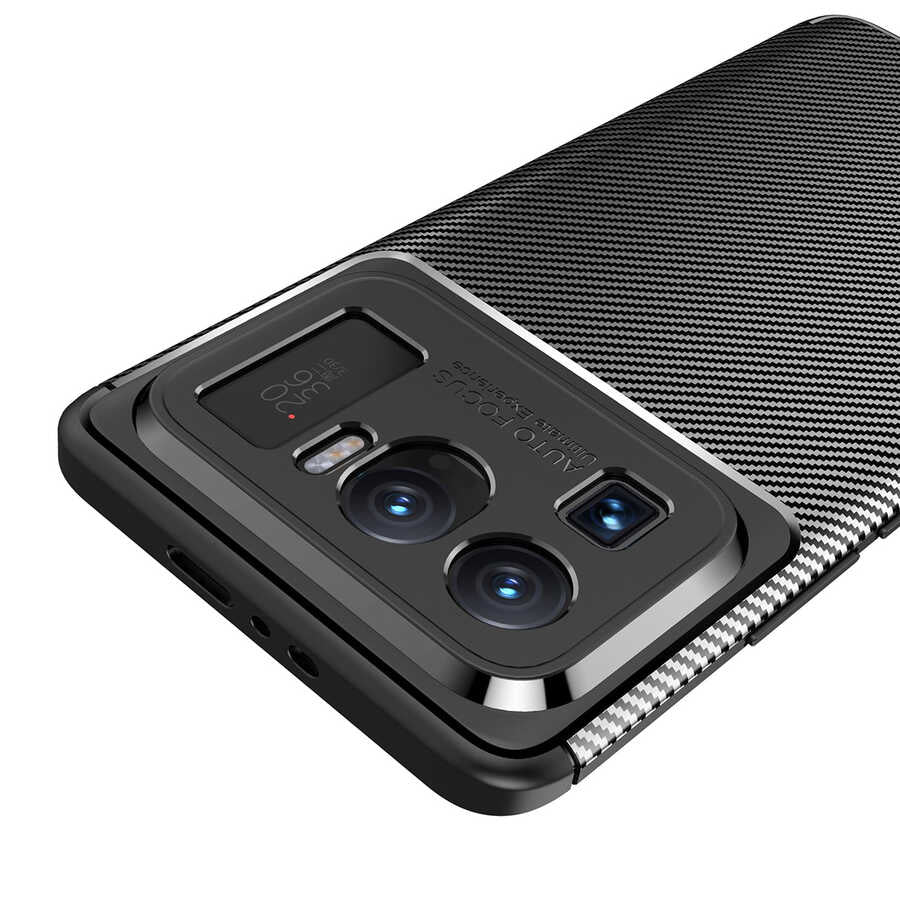 Xiaomi Mi 11 Ultra Kılıf Zore Negro Silikon Kapak Lacivert