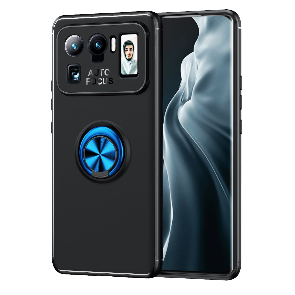 Xiaomi Mi 11 Ultra Kılıf Zore Ravel Silikon Kapak Mavi