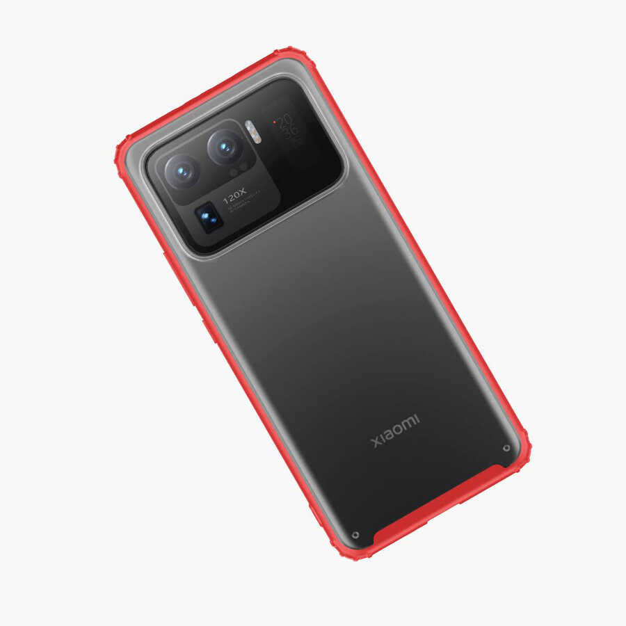 Xiaomi Mi 11 Ultra Kılıf Zore Volks Kapak Kırmızı