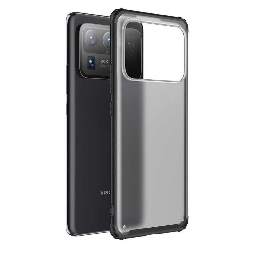 Xiaomi Mi 11 Ultra Kılıf Zore Volks Kapak Siyah
