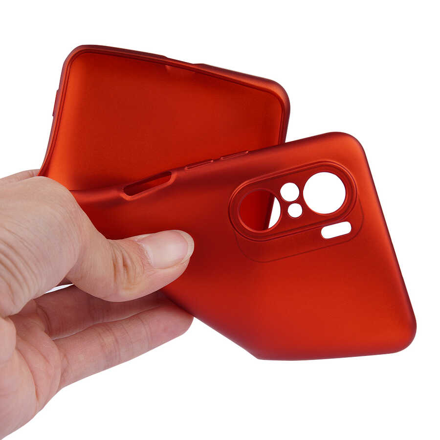 Xiaomi Mi 11İ Kılıf Zore Premier Silikon Kapak Saks Mavi