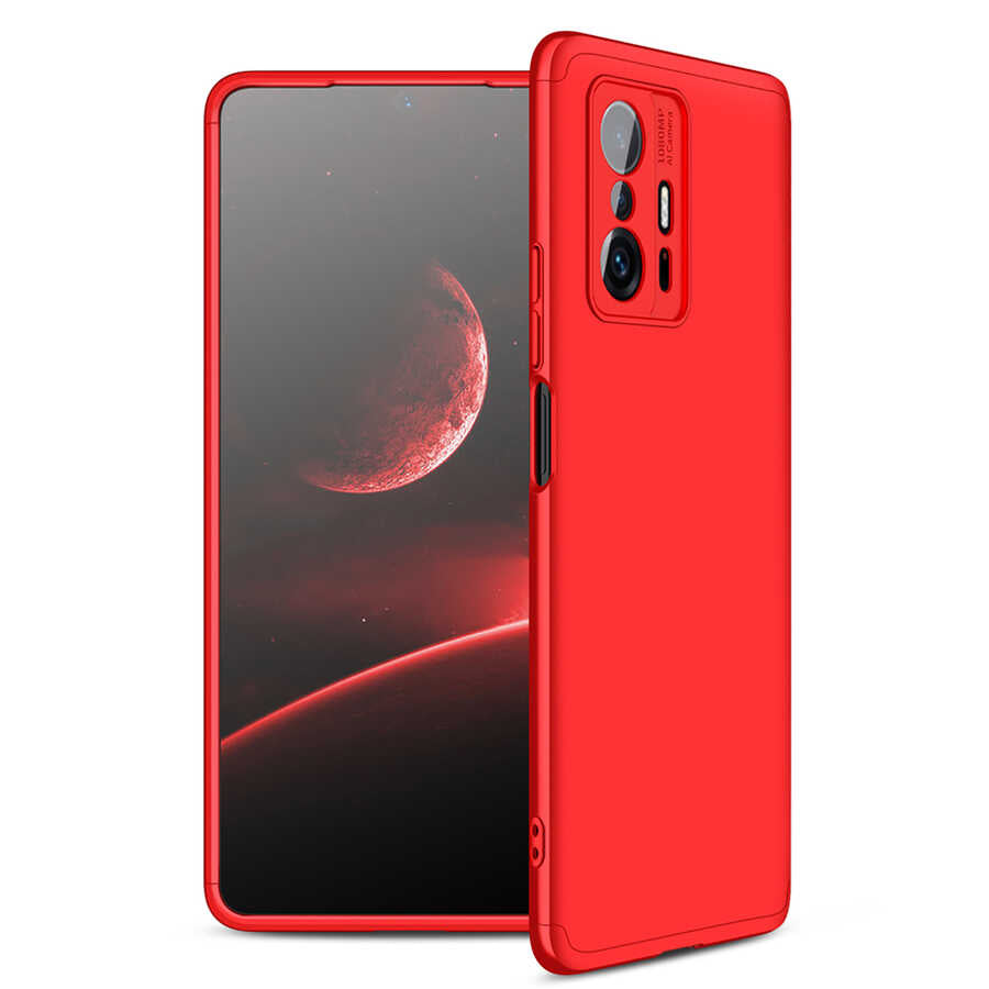 Xiaomi Mi 11T 5G Kılıf Zore Ays Kapak Kırmızı