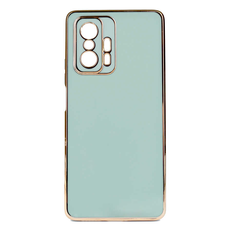Xiaomi Mi 11T 5G Kılıf Zore Bark Kapak Açık Yeşil