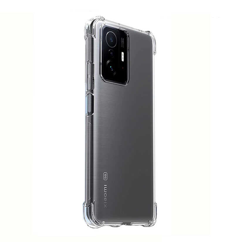 Xiaomi Mi 11T 5G Kılıf Zore Nitro Anti Shock Silikon Renksiz