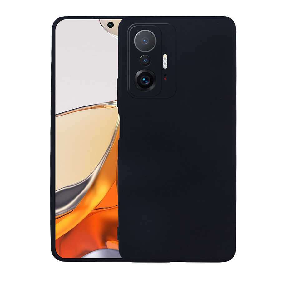 Xiaomi Mi 11T 5G Kılıf Zore Premier Silikon Kapak Siyah