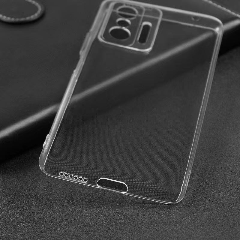 Xiaomi Mi 11T 5G Kılıf Zore Süper Silikon Kapak Renksiz