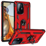 Xiaomi Mi 11T 5G Kılıf Zore Vega Kapak Kırmızı