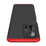 Xiaomi Mi 11T Pro 5G Kılıf Zore Ays Kapak Siyah-Mavi