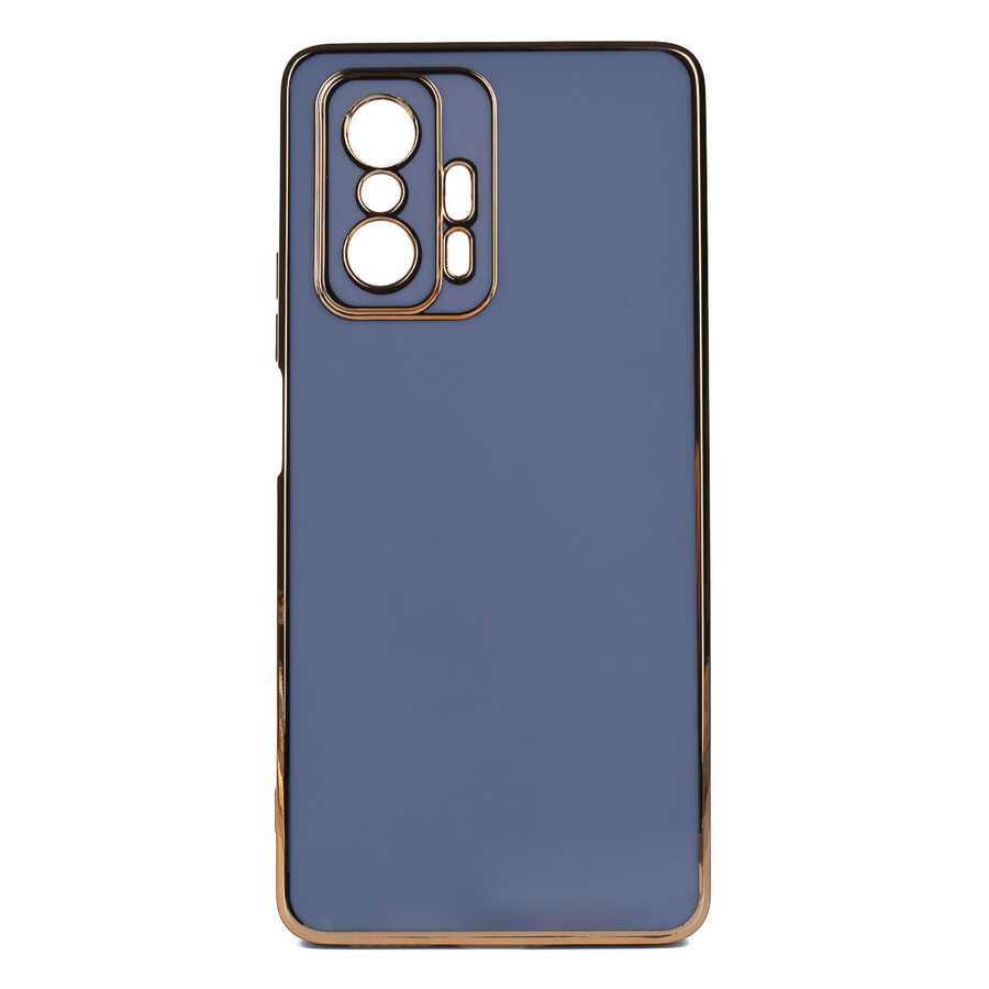 Xiaomi Mi 11T Pro 5G Kılıf Zore Bark Kapak Mavi Açık