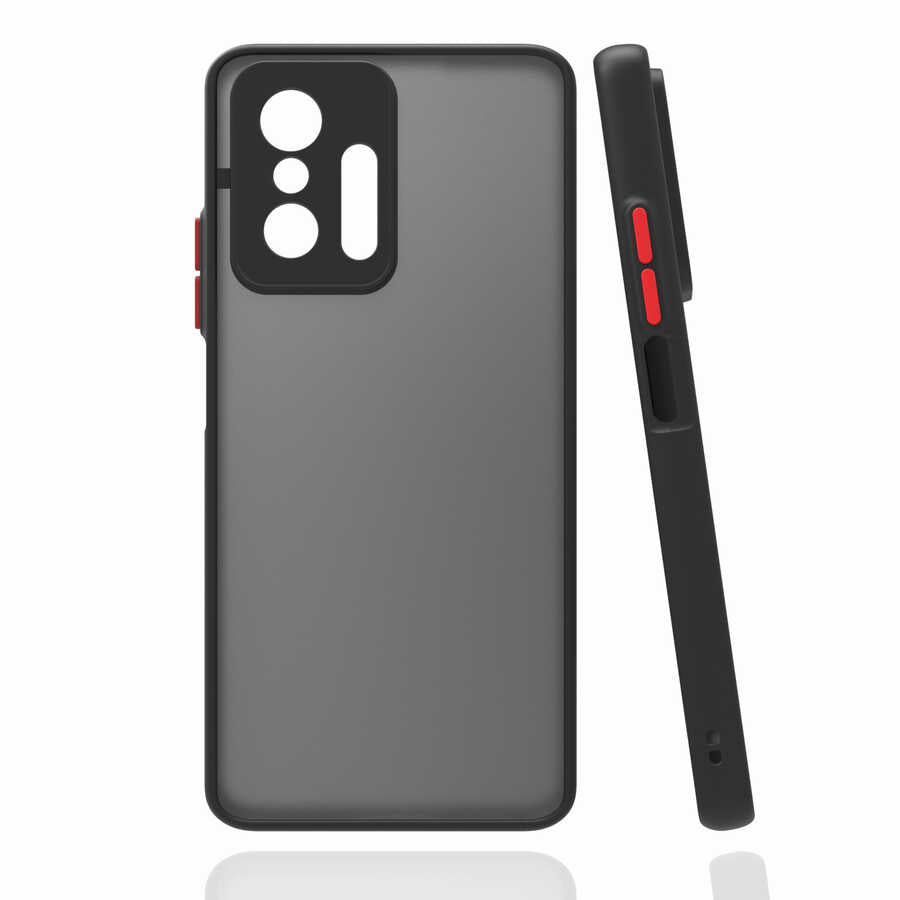 Xiaomi Mi 11T Pro 5G Kılıf Zore Hux Kapak Kırmızı
