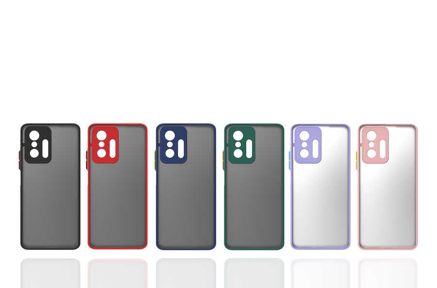 Xiaomi Mi 11T Pro 5G Kılıf Zore Hux Kapak Pembe