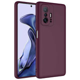 Xiaomi Mi 11T Pro 5G Kılıf Zore Mara Lansman Kapak Koyu Mor