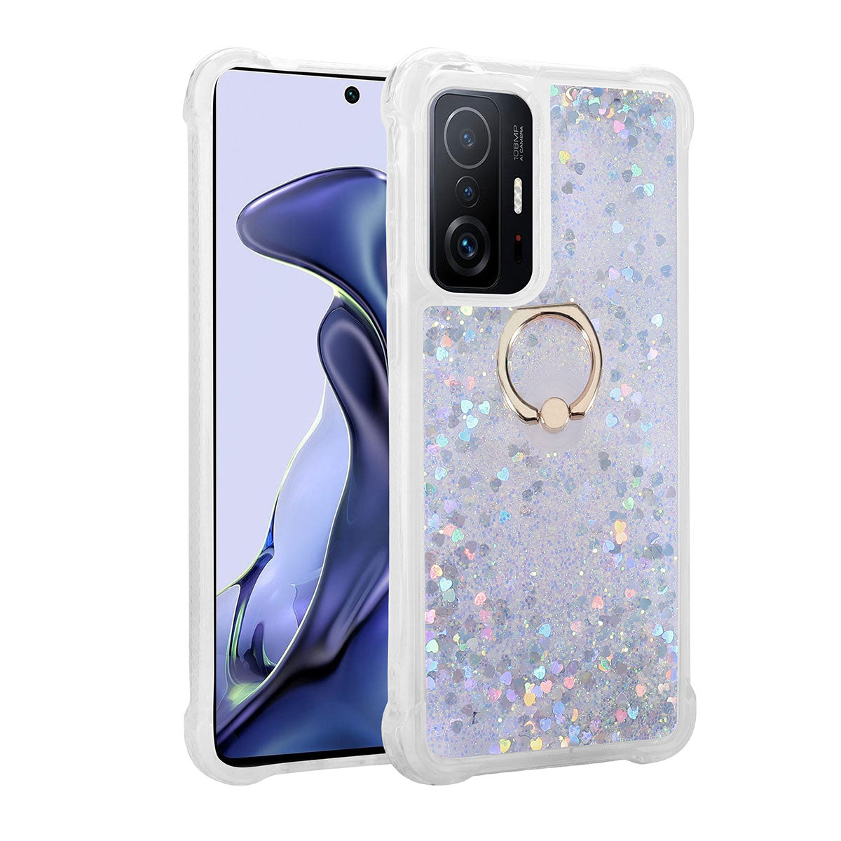 Xiaomi Mi 11T Pro 5G Kılıf Zore Milce Kapak Gümüş