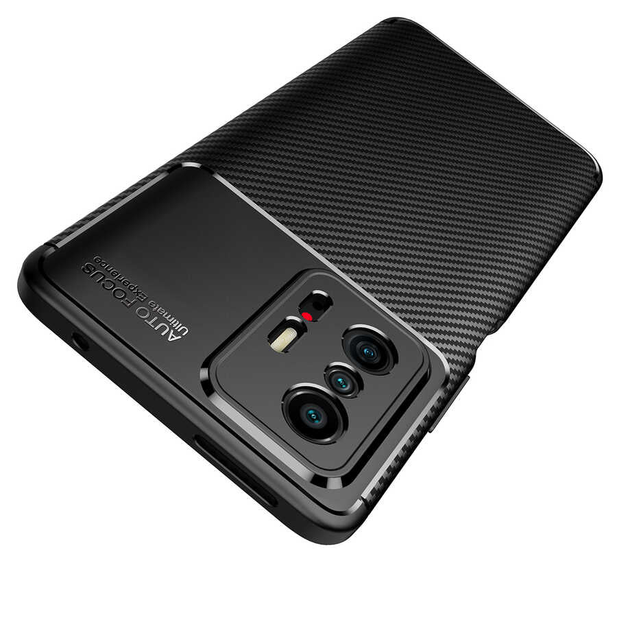 Xiaomi Mi 11T Pro 5G Kılıf Zore Negro Silikon Kapak Siyah