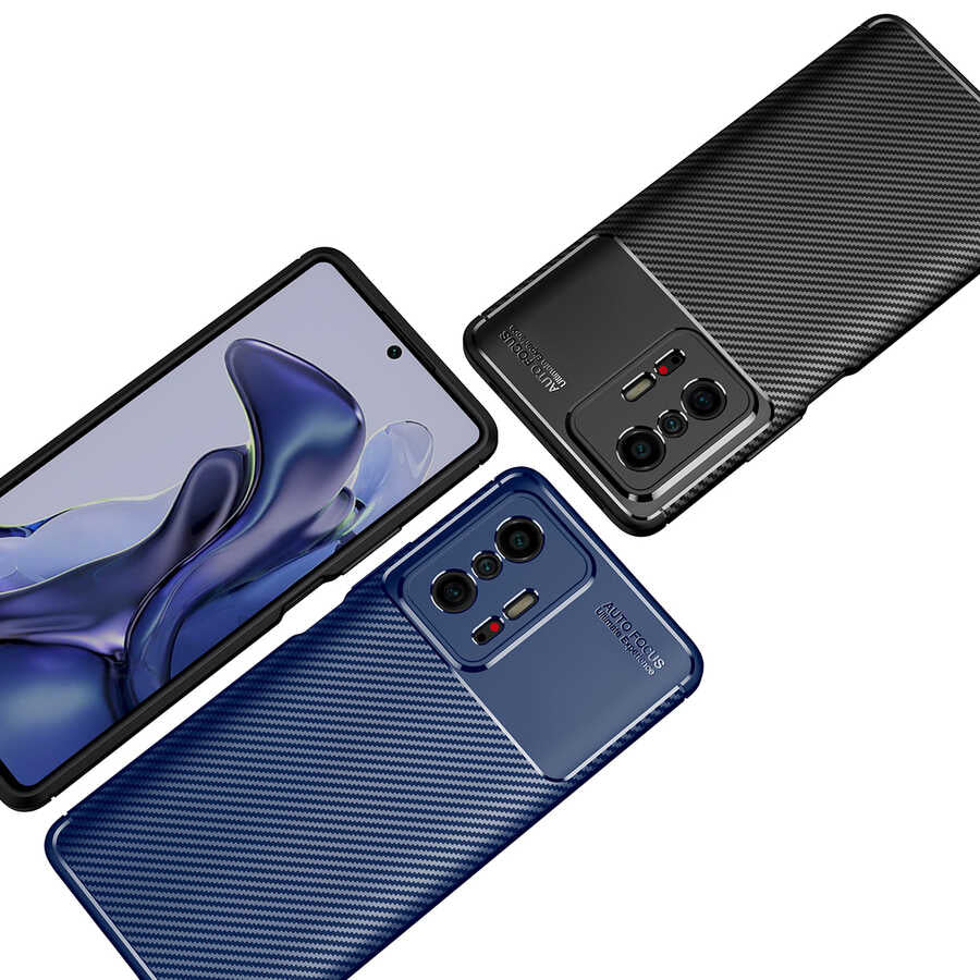 Xiaomi Mi 11T Pro 5G Kılıf Zore Negro Silikon Kapak Siyah