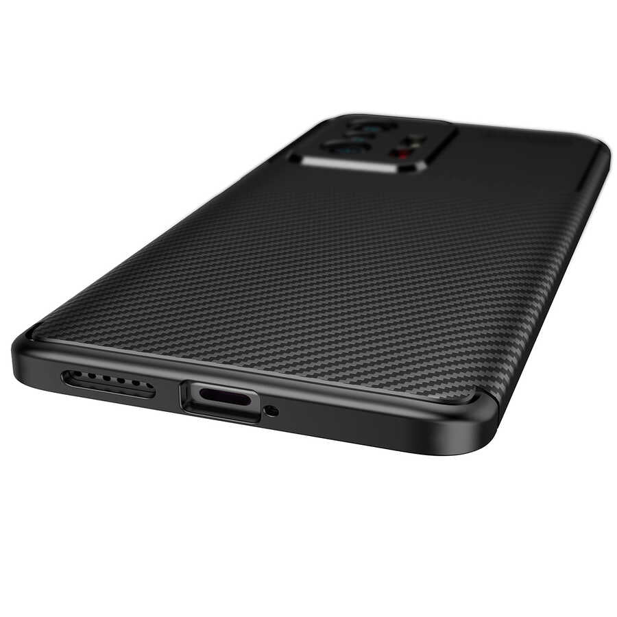 Xiaomi Mi 11T Pro 5G Kılıf Zore Negro Silikon Kapak Siyah