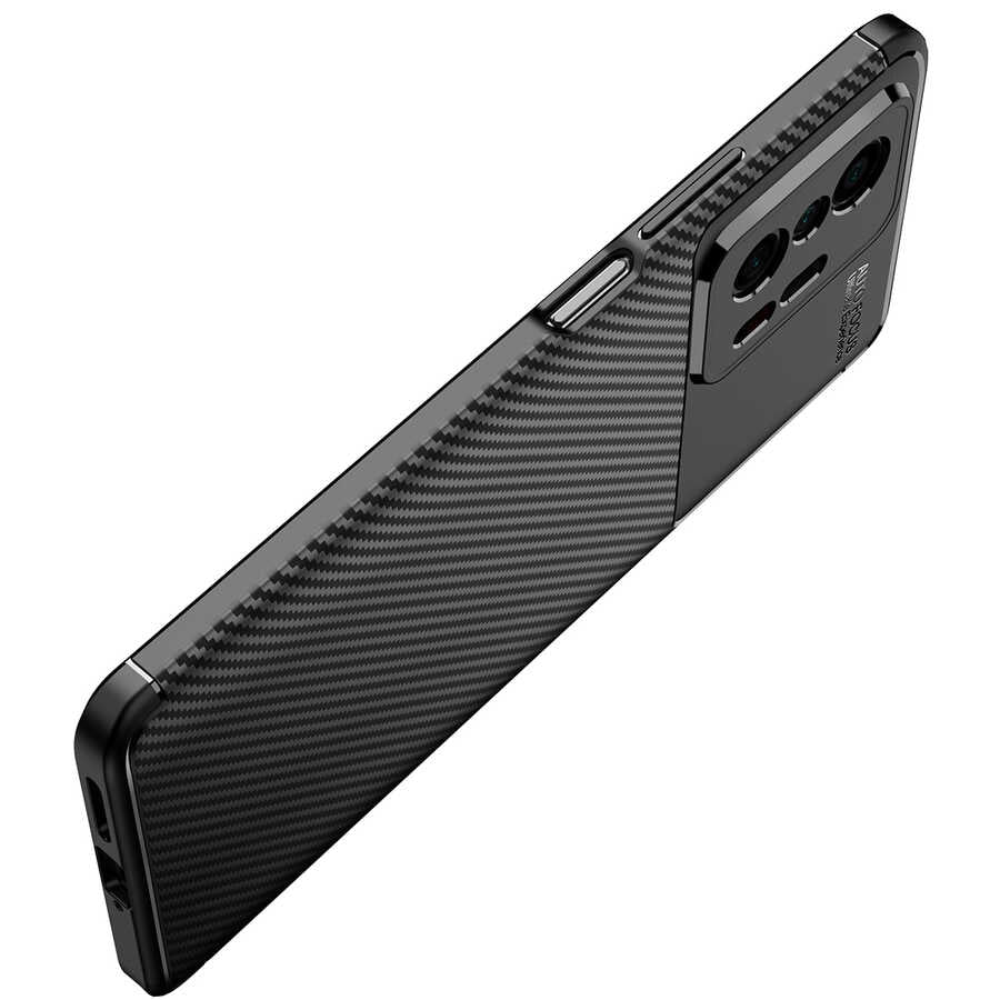 Xiaomi Mi 11T Pro 5G Kılıf Zore Negro Silikon Kapak Siyah