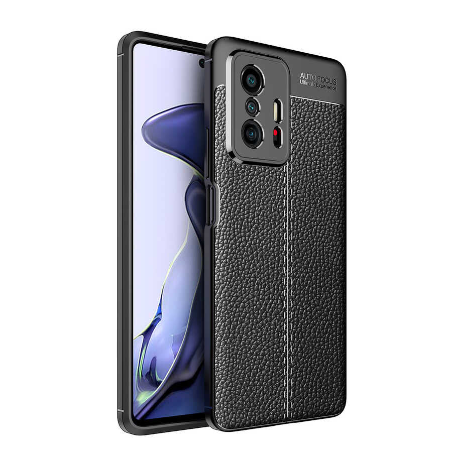 Xiaomi Mi 11T Pro 5G Kılıf Zore Niss Silikon Kapak Siyah