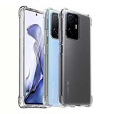 Xiaomi Mi 11T Pro 5G Kılıf Zore Nitro Anti Shock Silikon Renksiz