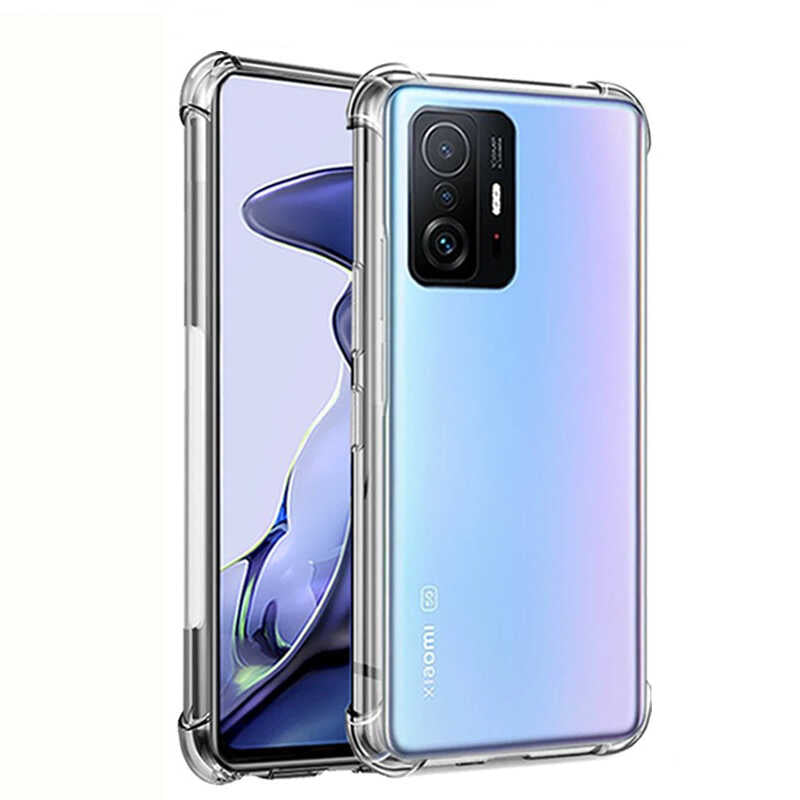 Xiaomi Mi 11T Pro 5G Kılıf Zore Nitro Anti Shock Silikon Renksiz