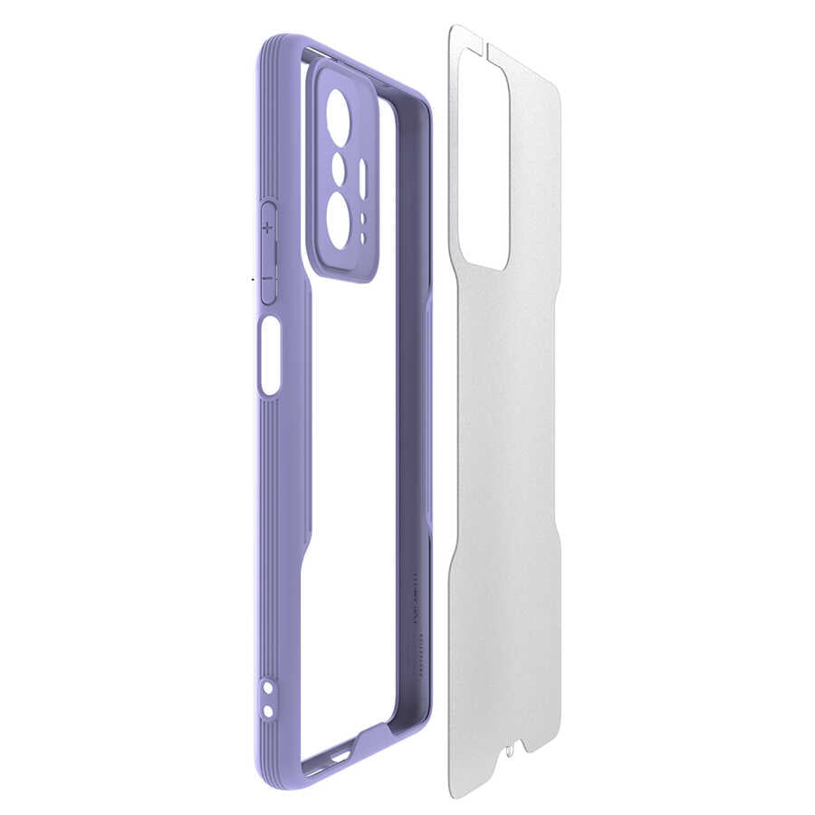 Xiaomi Mi 11T Pro 5G Kılıf Zore Parfe Kapak Kırmızı