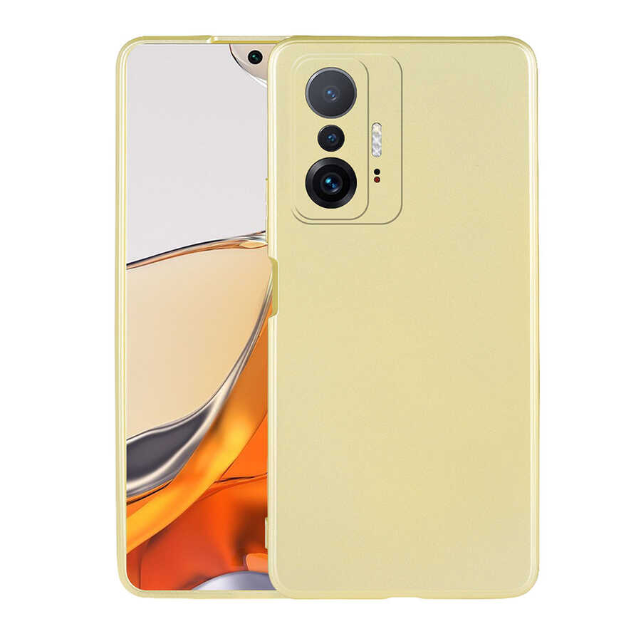 Xiaomi Mi 11T Pro 5G Kılıf Zore Premier Silikon Kapak Saks Mavi