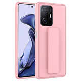 Xiaomi Mi 11T Pro 5G Kılıf Zore Qstand Kapak Kırmızı