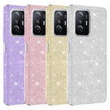 Xiaomi Mi 11T Pro 5G Kılıf Zore Shining Silikon Gümüş