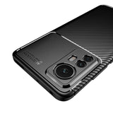 Xiaomi Mi 12 Kılıf Zore Negro Silikon Kapak Siyah