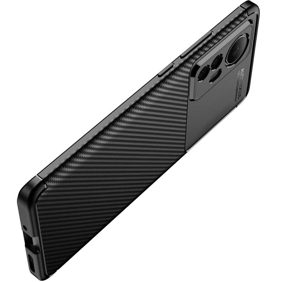 Xiaomi Mi 12 Kılıf Zore Negro Silikon Kapak Lacivert