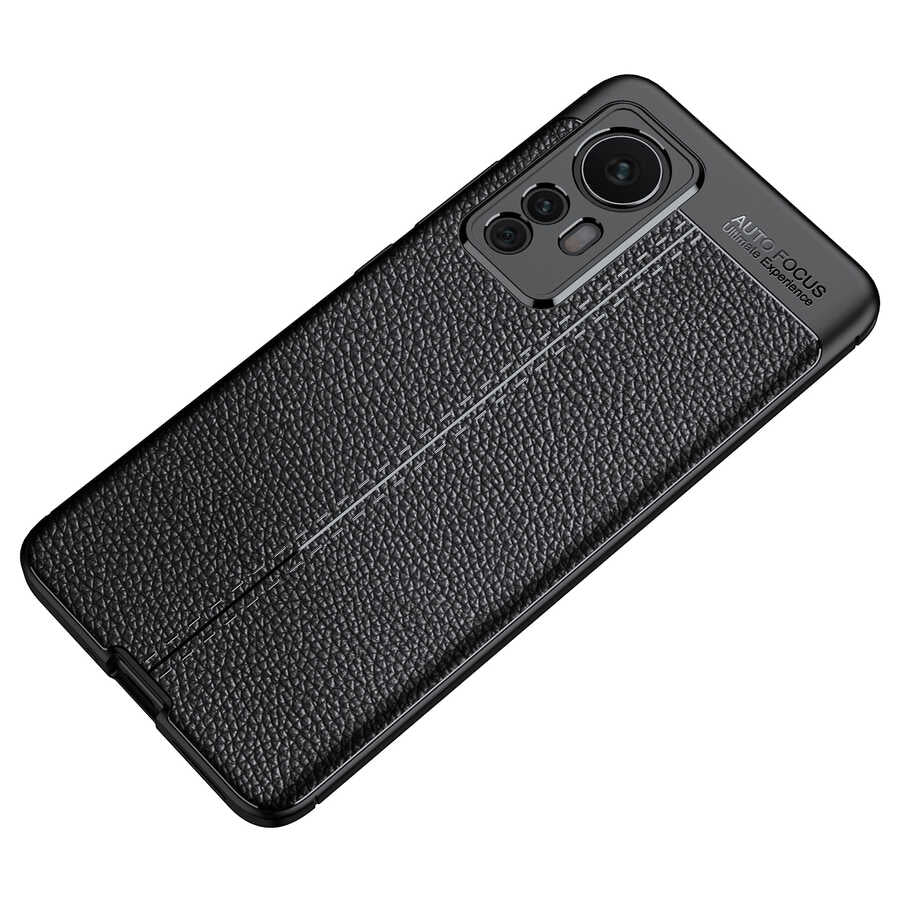 Xiaomi Mi 12 Kılıf Zore Niss Silikon Kapak Siyah